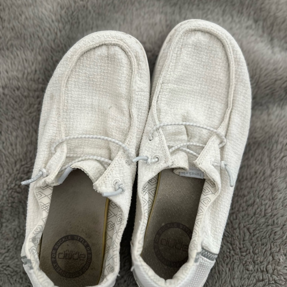 White Casual Women’s Hey Dude Shoes
